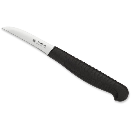 Spyderco 2024 Spyderco Kitchen Classics, Mini Paring Knife, Lightweight Black SPY-K09PBK